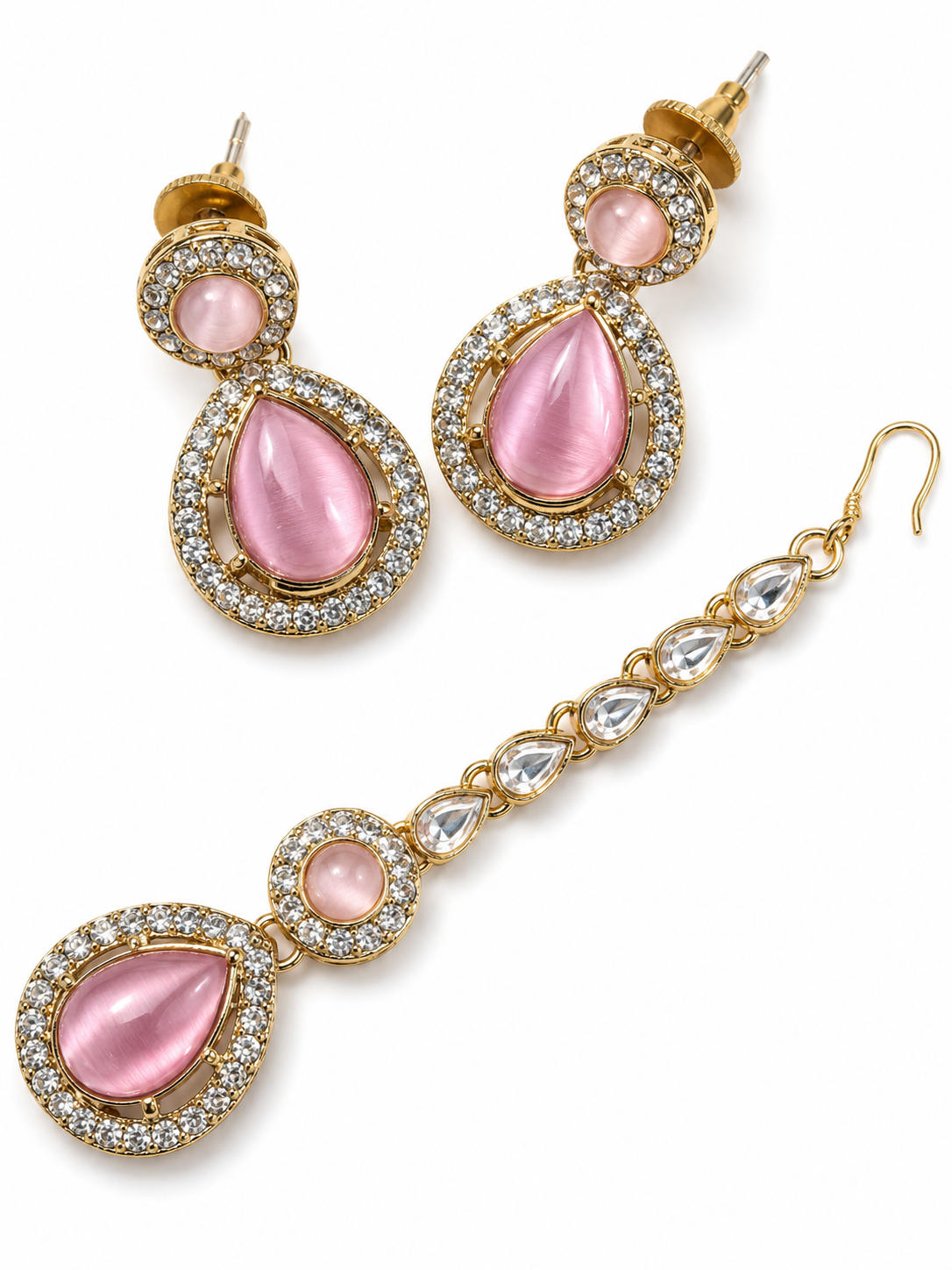 Rose Drops Necklace Set