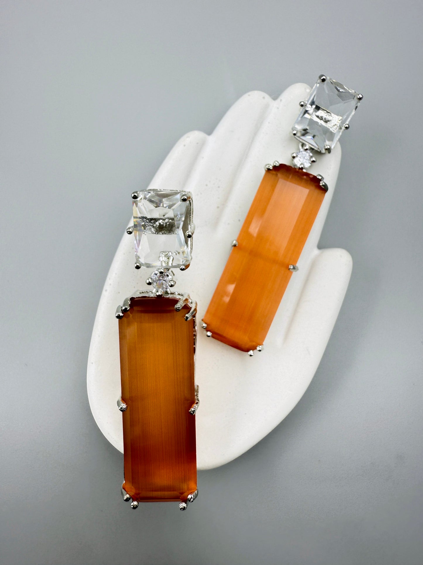 Amber Allure Earrings