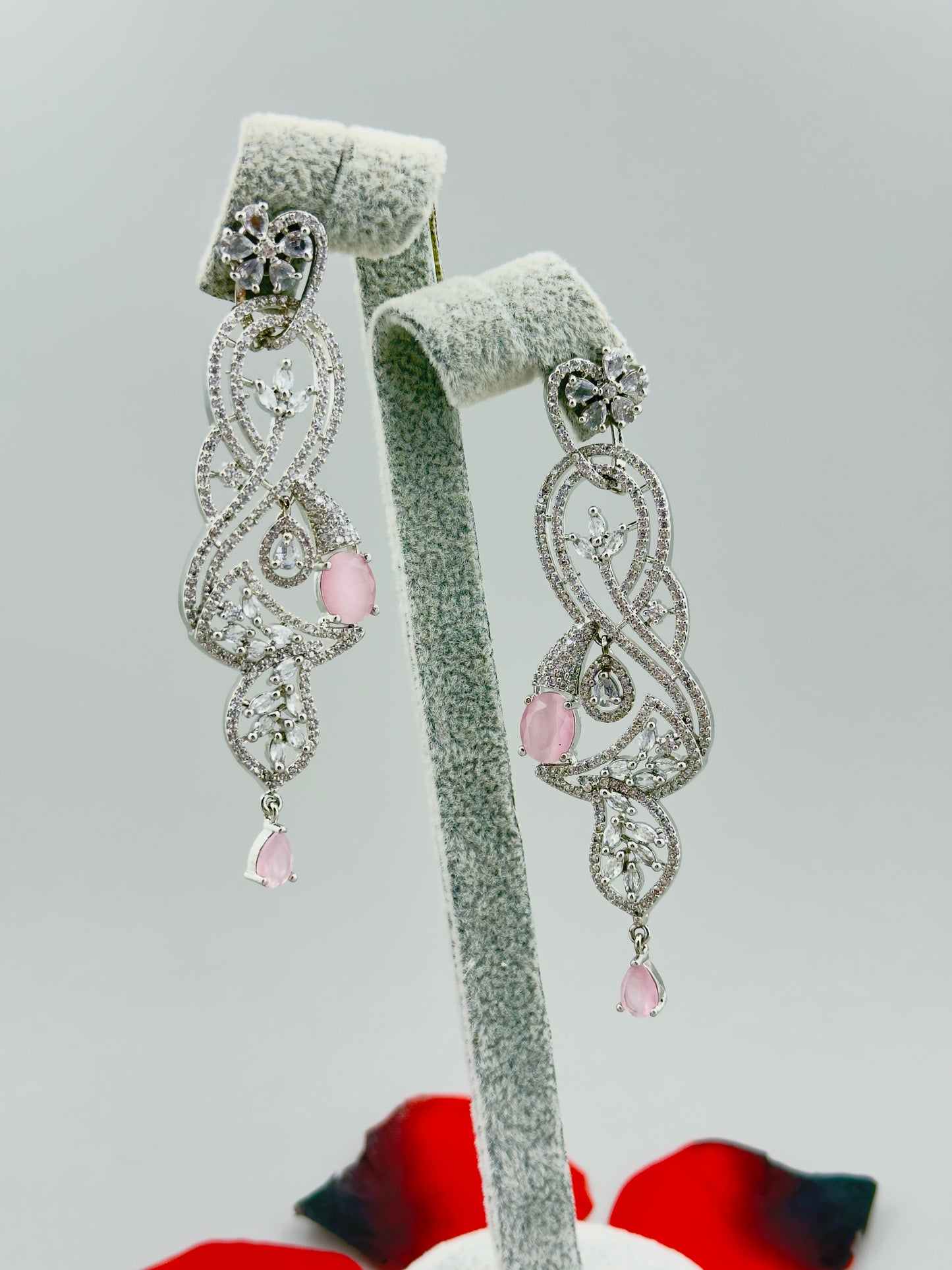 Blush Breeze Danglers