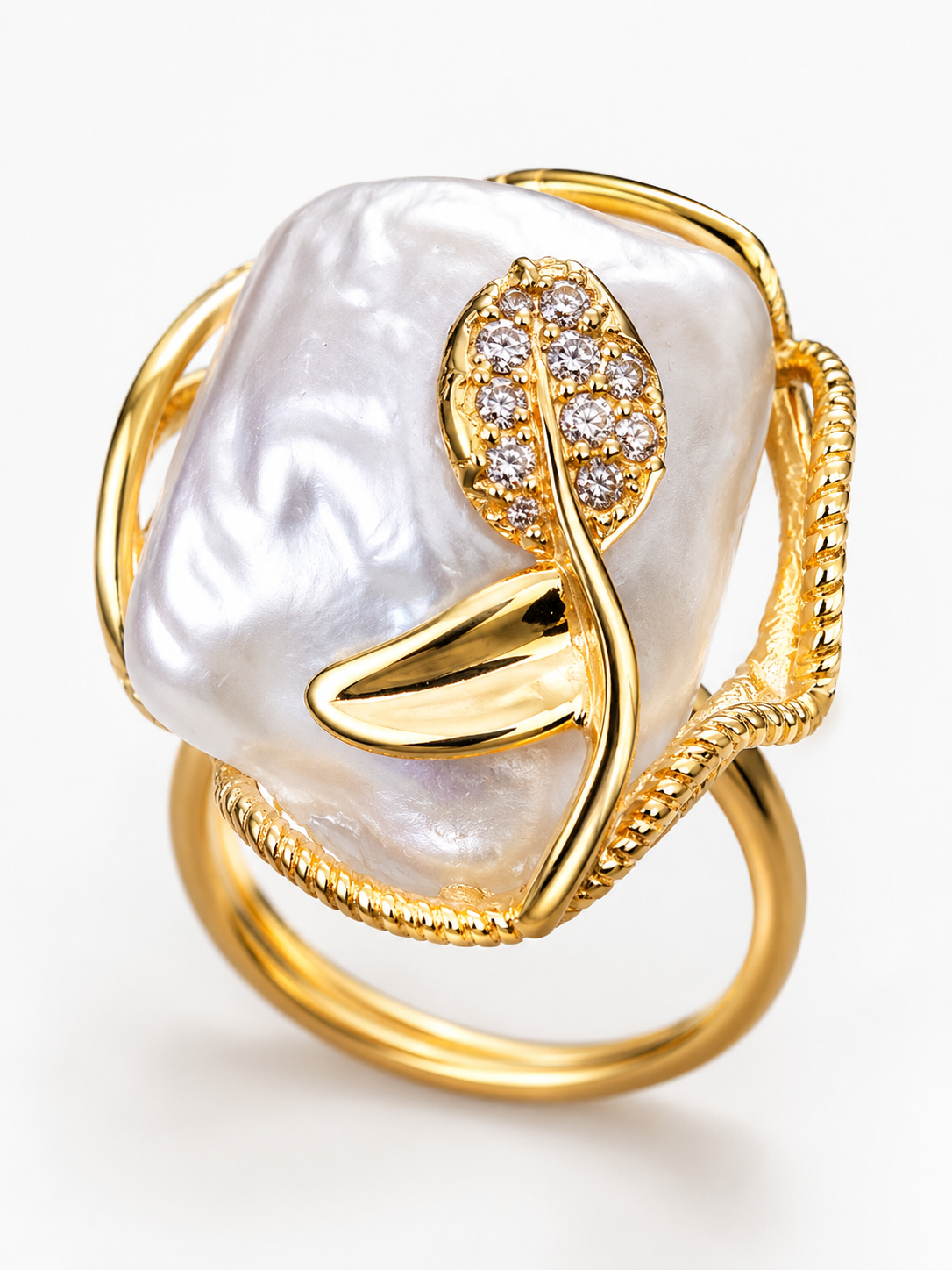 Embrace Pearl Ring