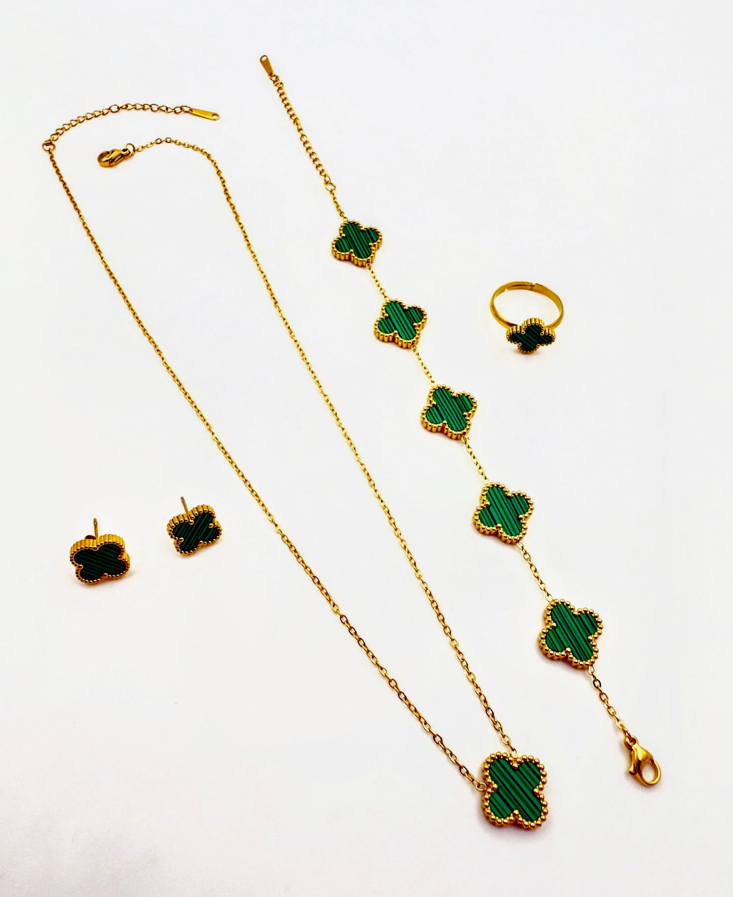 Verdant Glam Clover Set