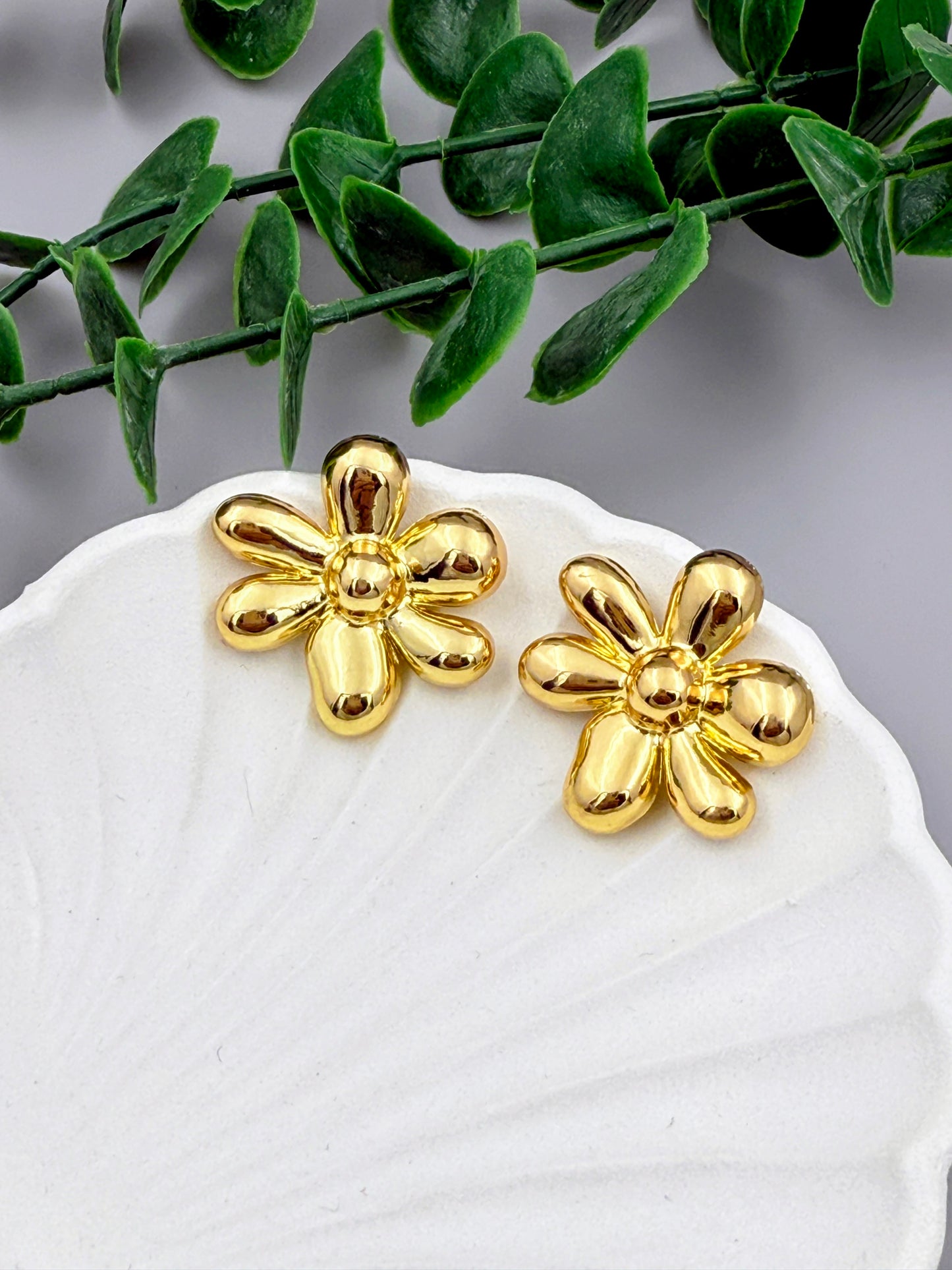 Bold blossom Studs