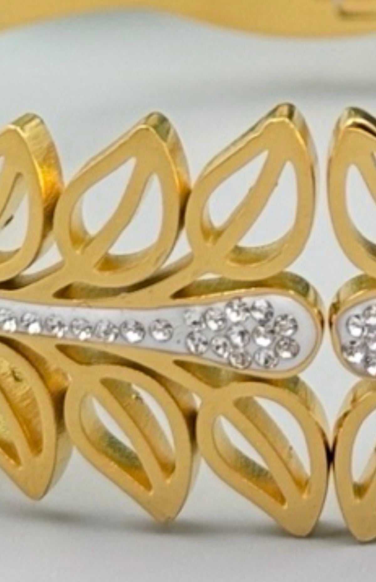 Imperial Laurel Statement Bracelet