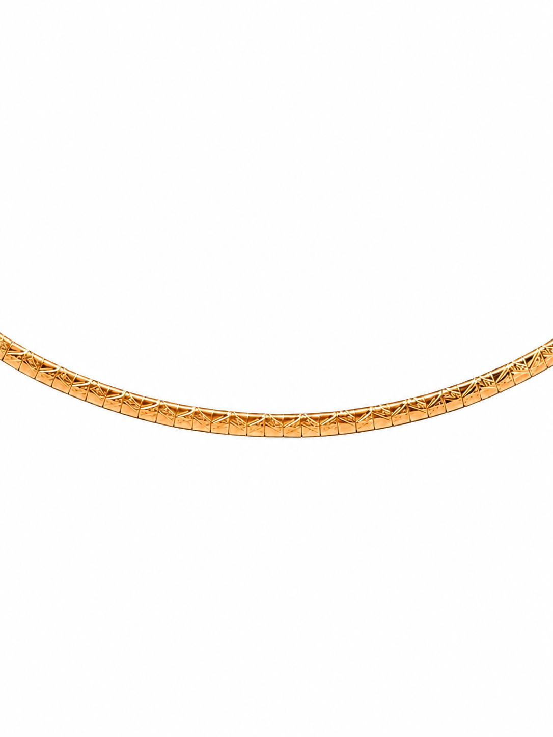 Lustre Line Collar Necklace