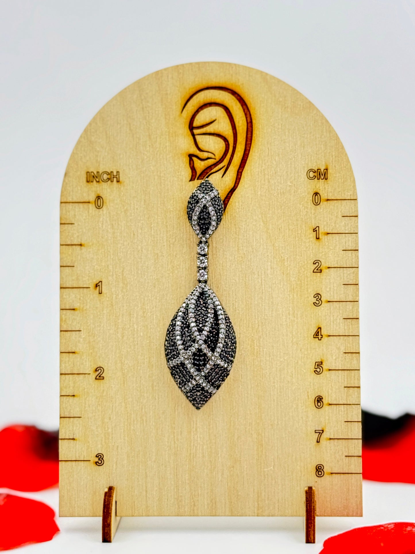 Midnight Hue Danglers