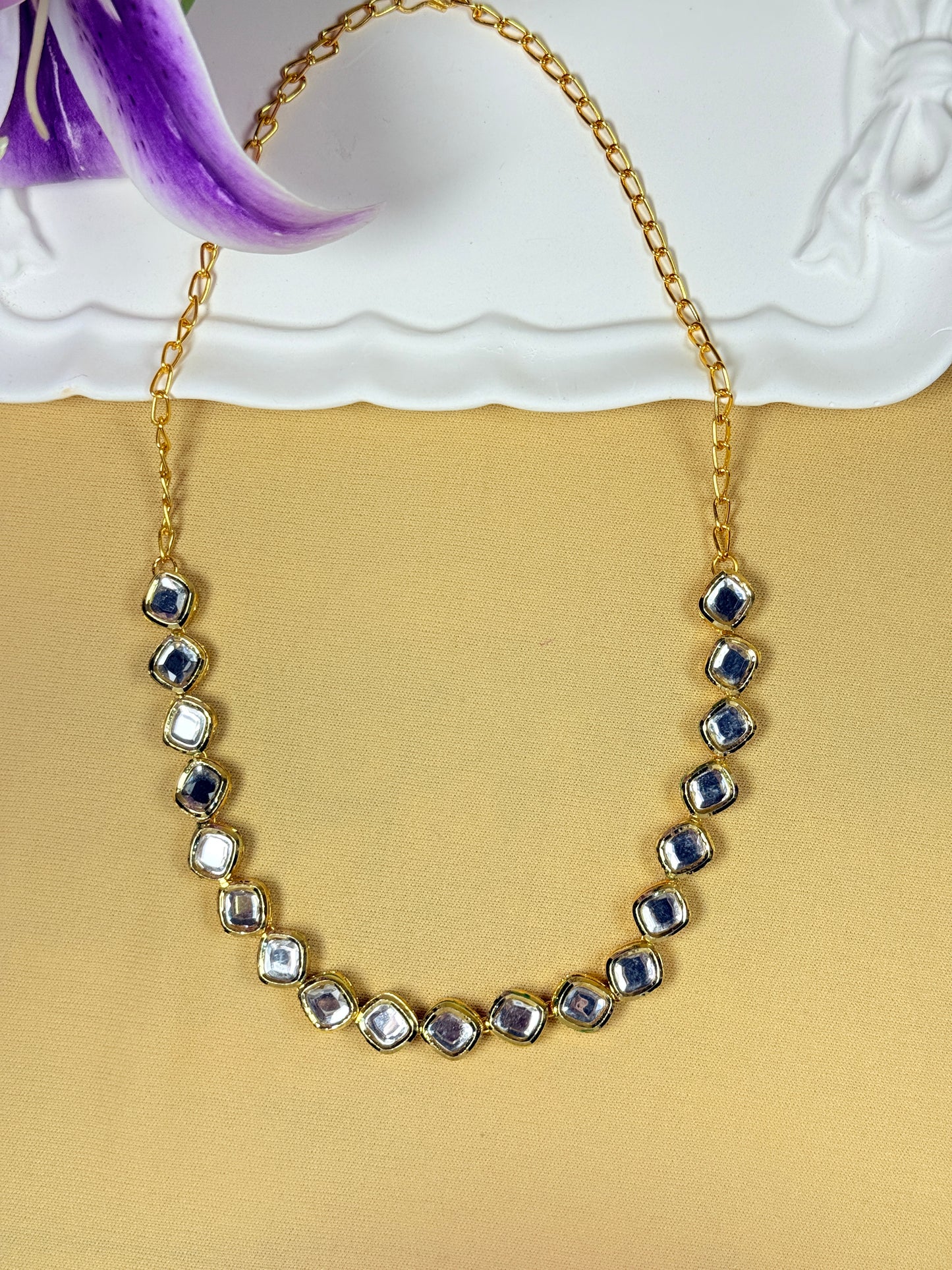 Young Star Kundan Necklace Set