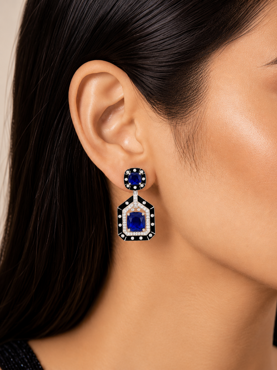 Imperial Sapphire Earrings