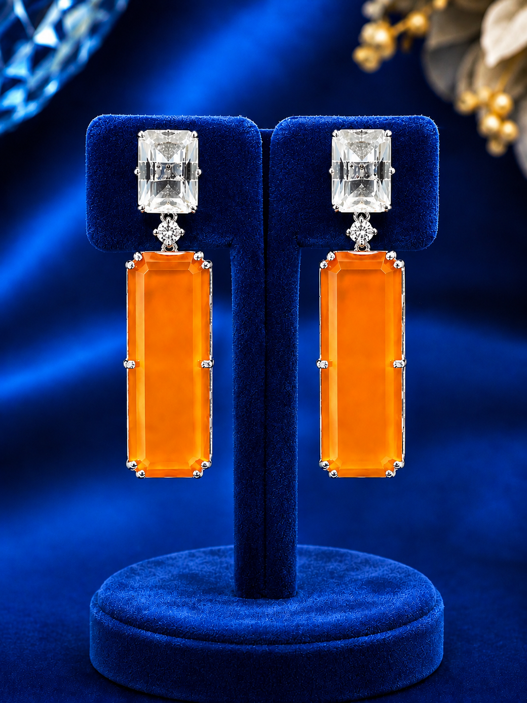 Amber Allure Earrings