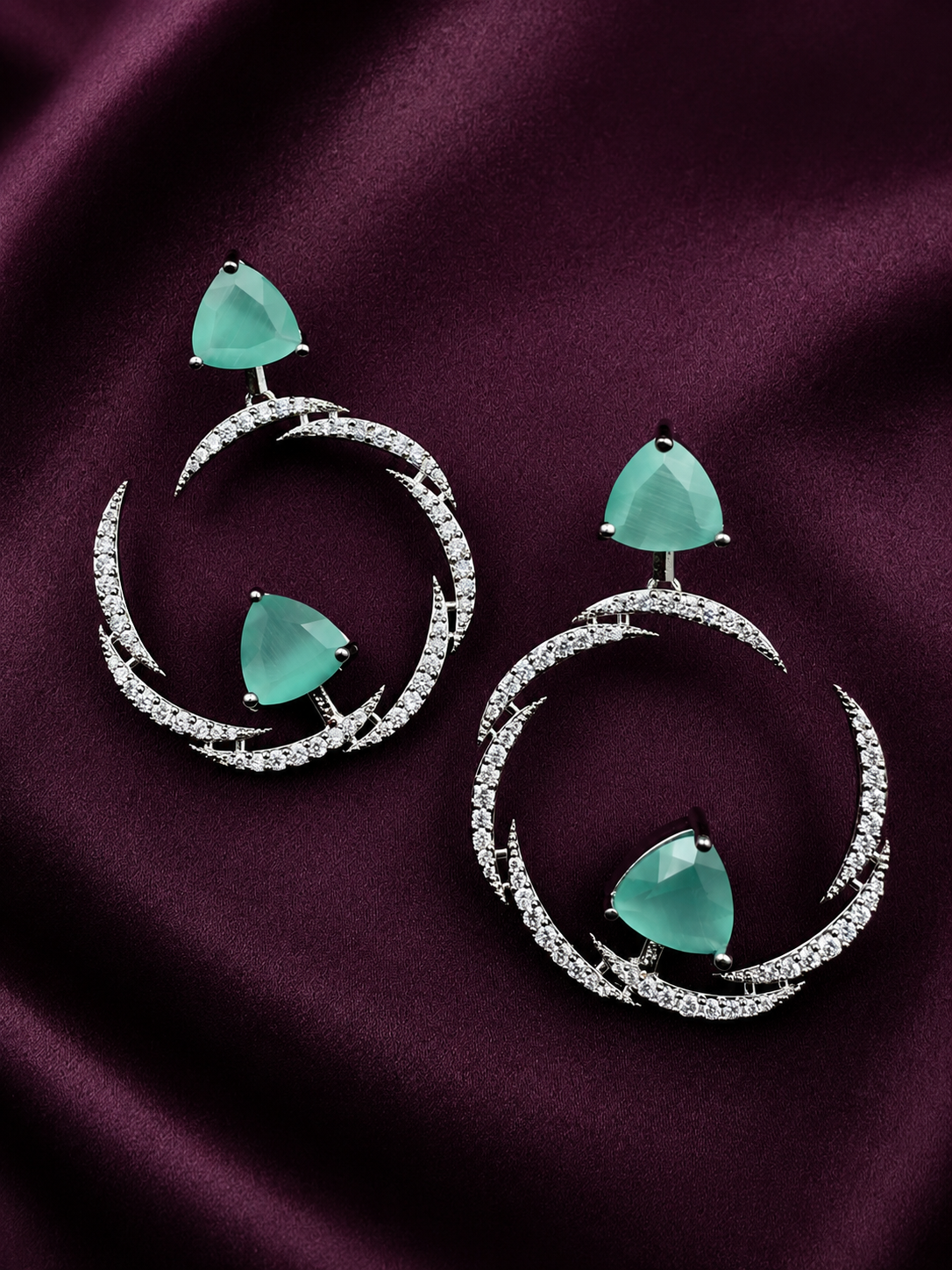 Mint Fusion Earrings