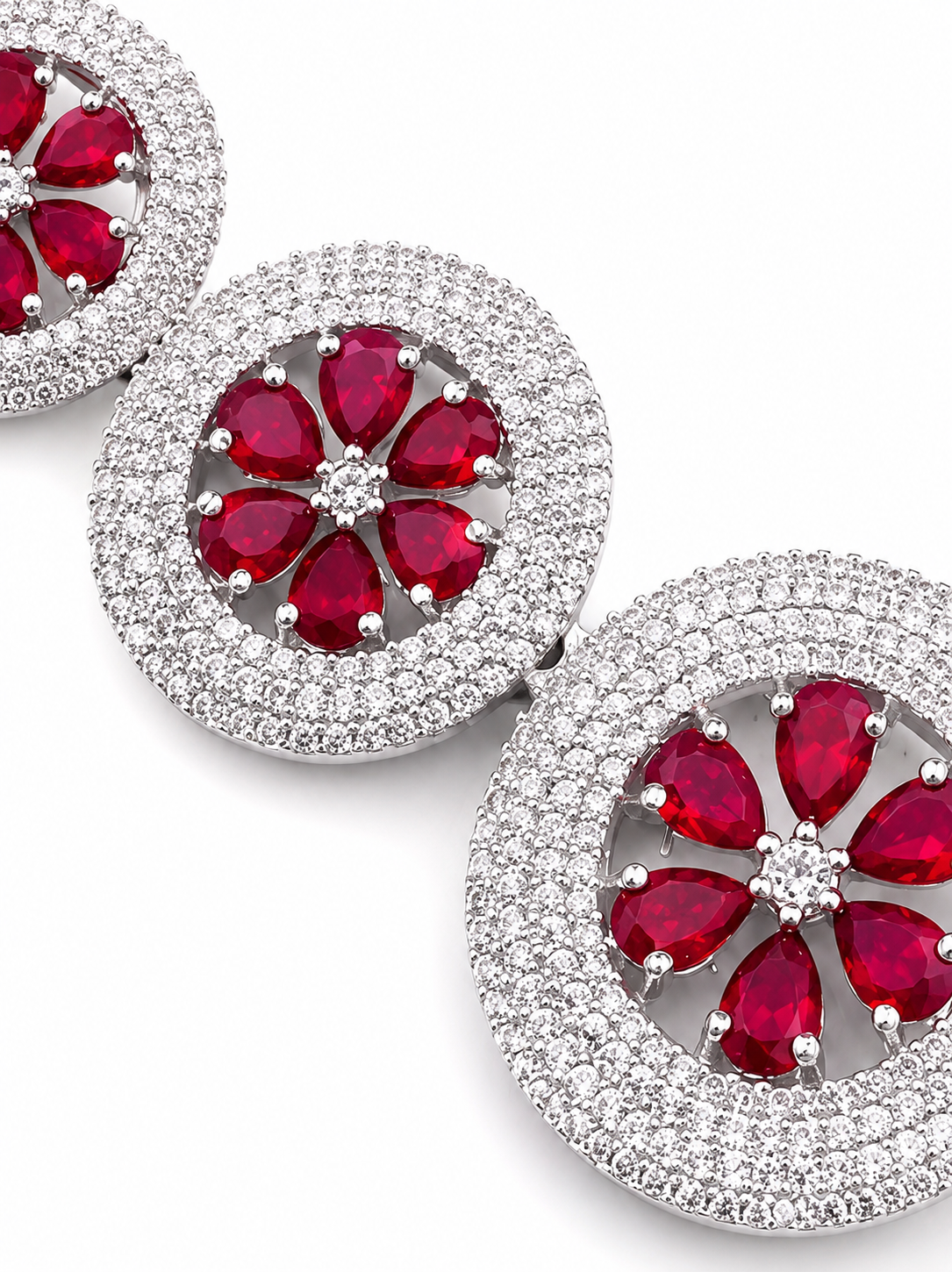 Crimson Dangler Earrings
