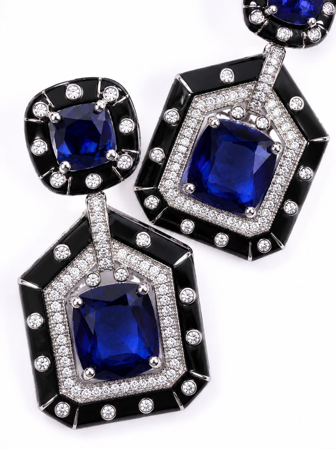 Imperial Sapphire Earrings