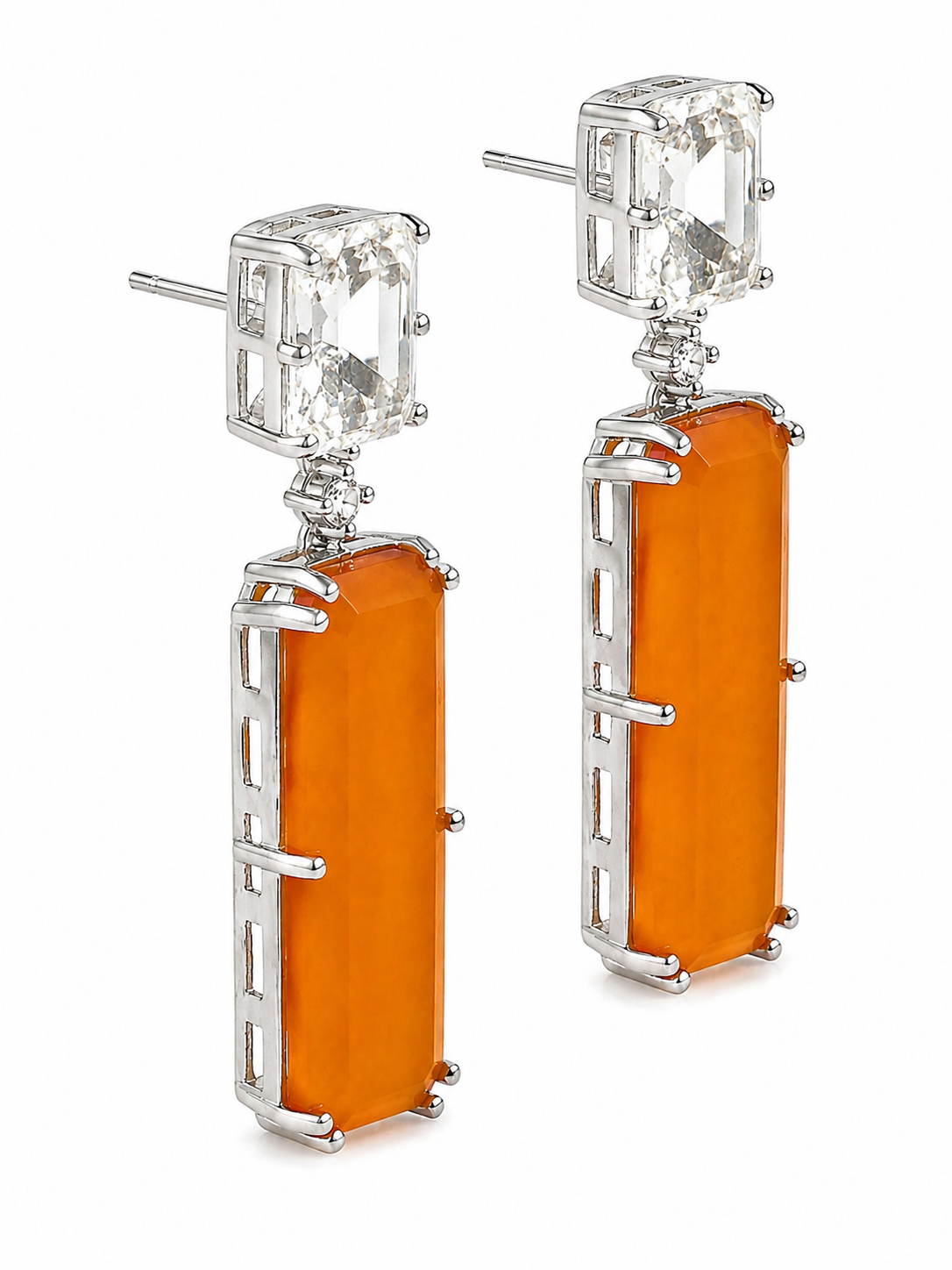Amber Allure Earrings