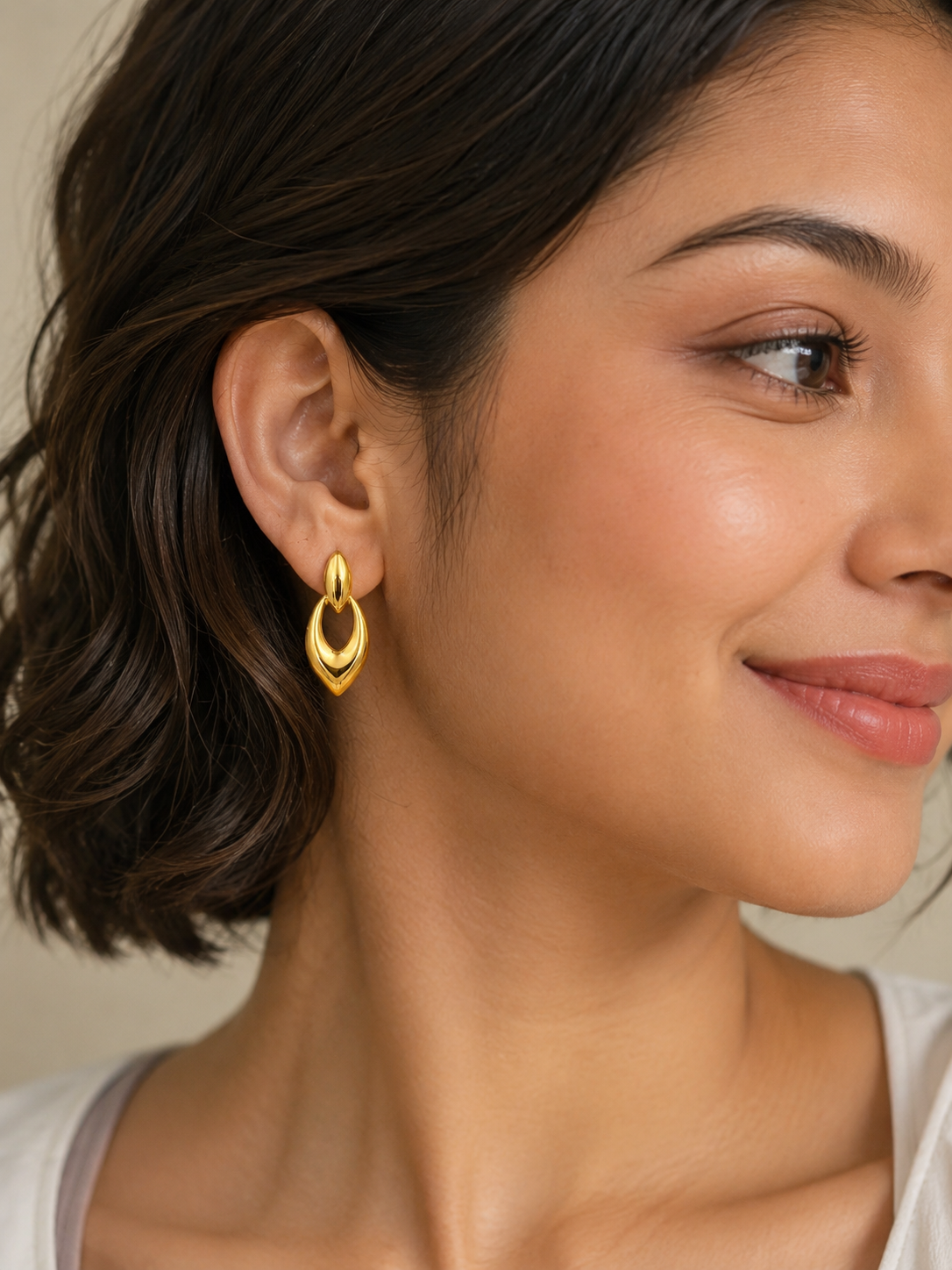 Auris Door Knocker Earrings