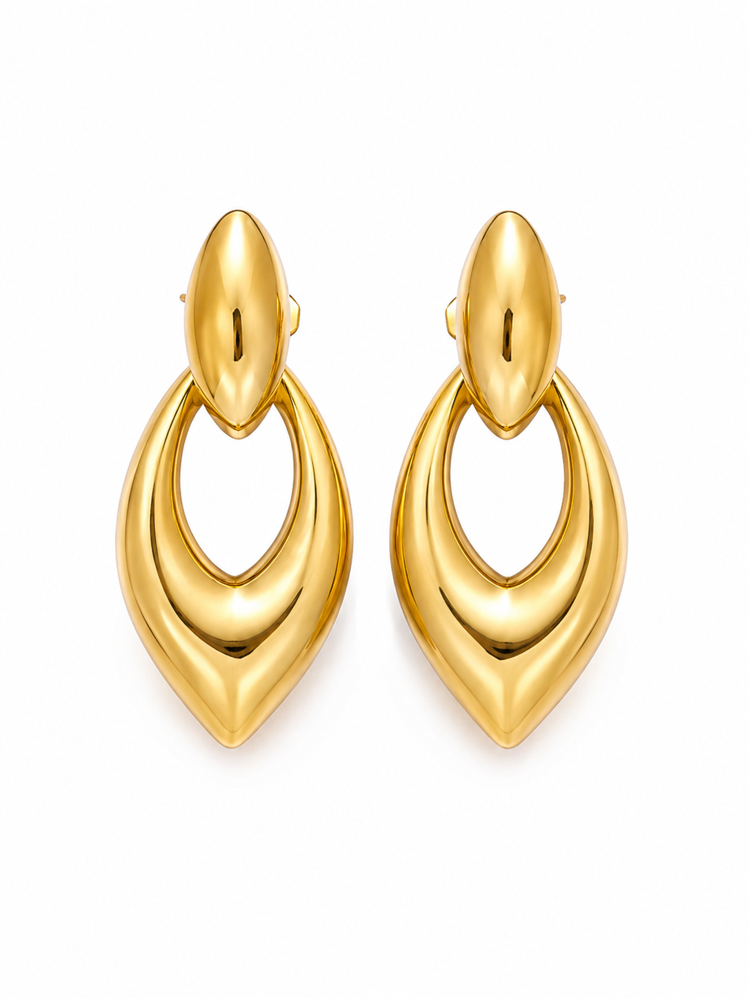 Auris Door Knocker Earrings