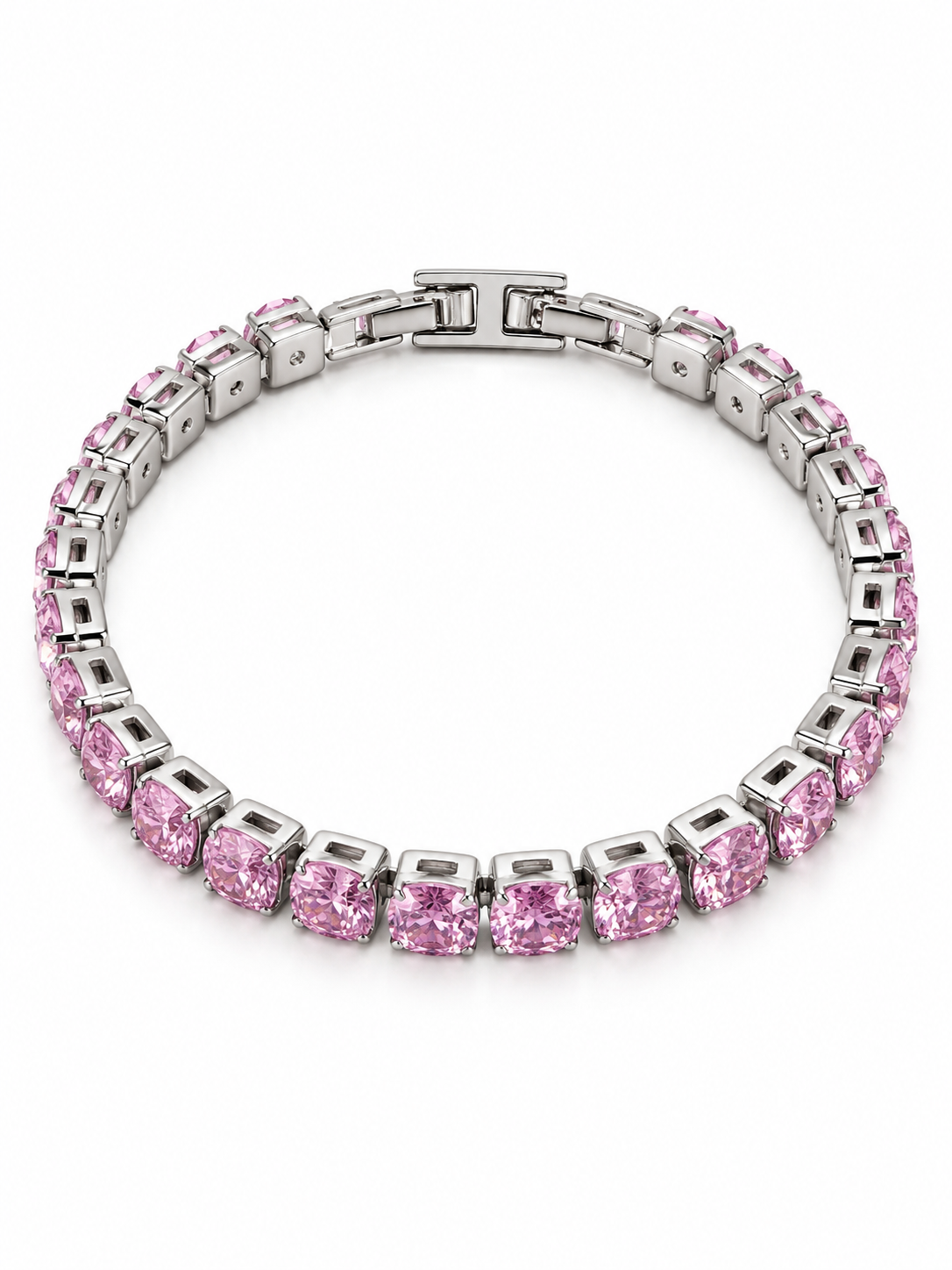 Blush Rose Tennis Bracelet