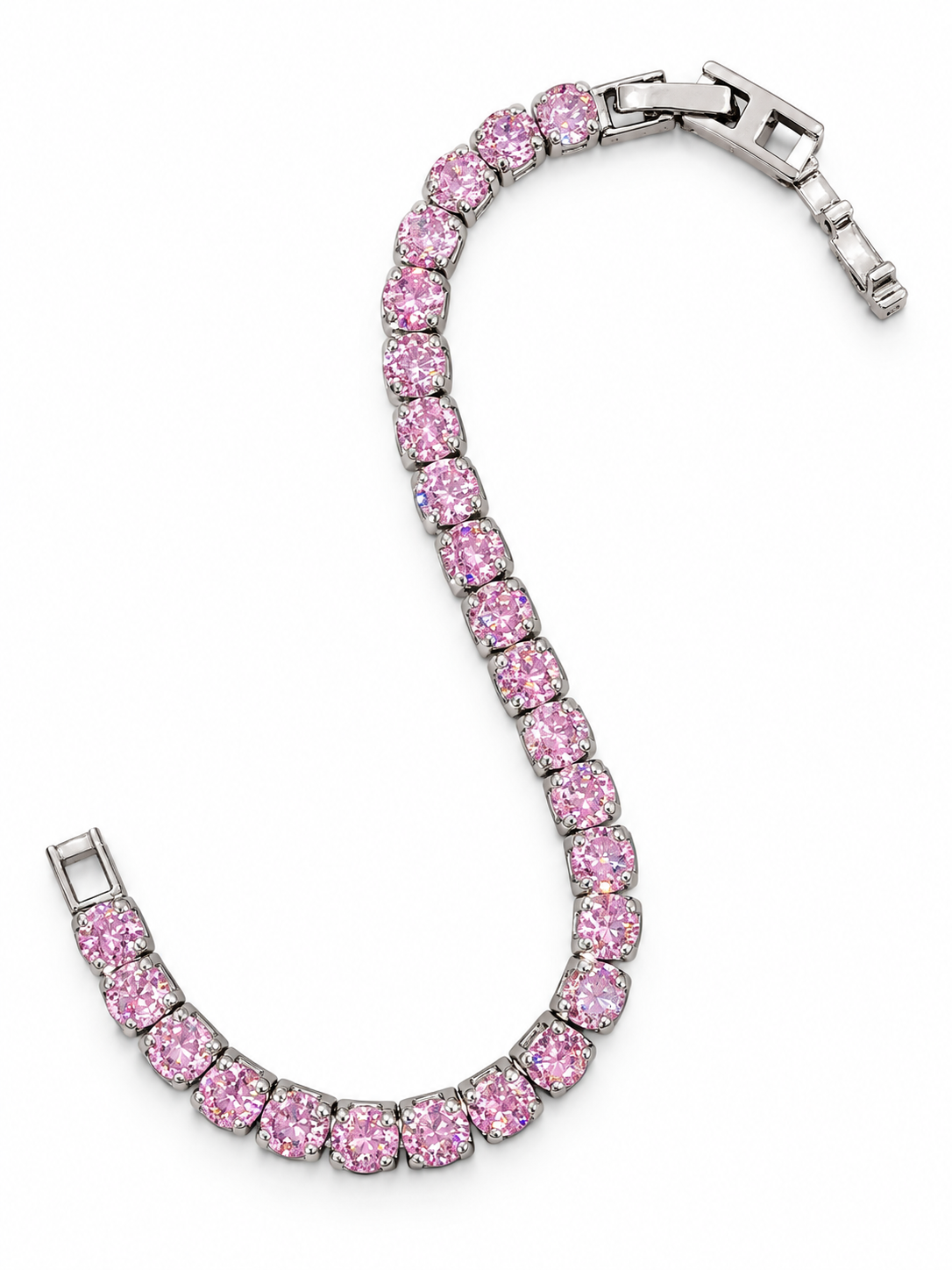 Blush Rose Tennis Bracelet