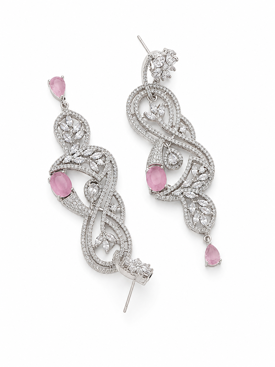 Blush Breeze Danglers