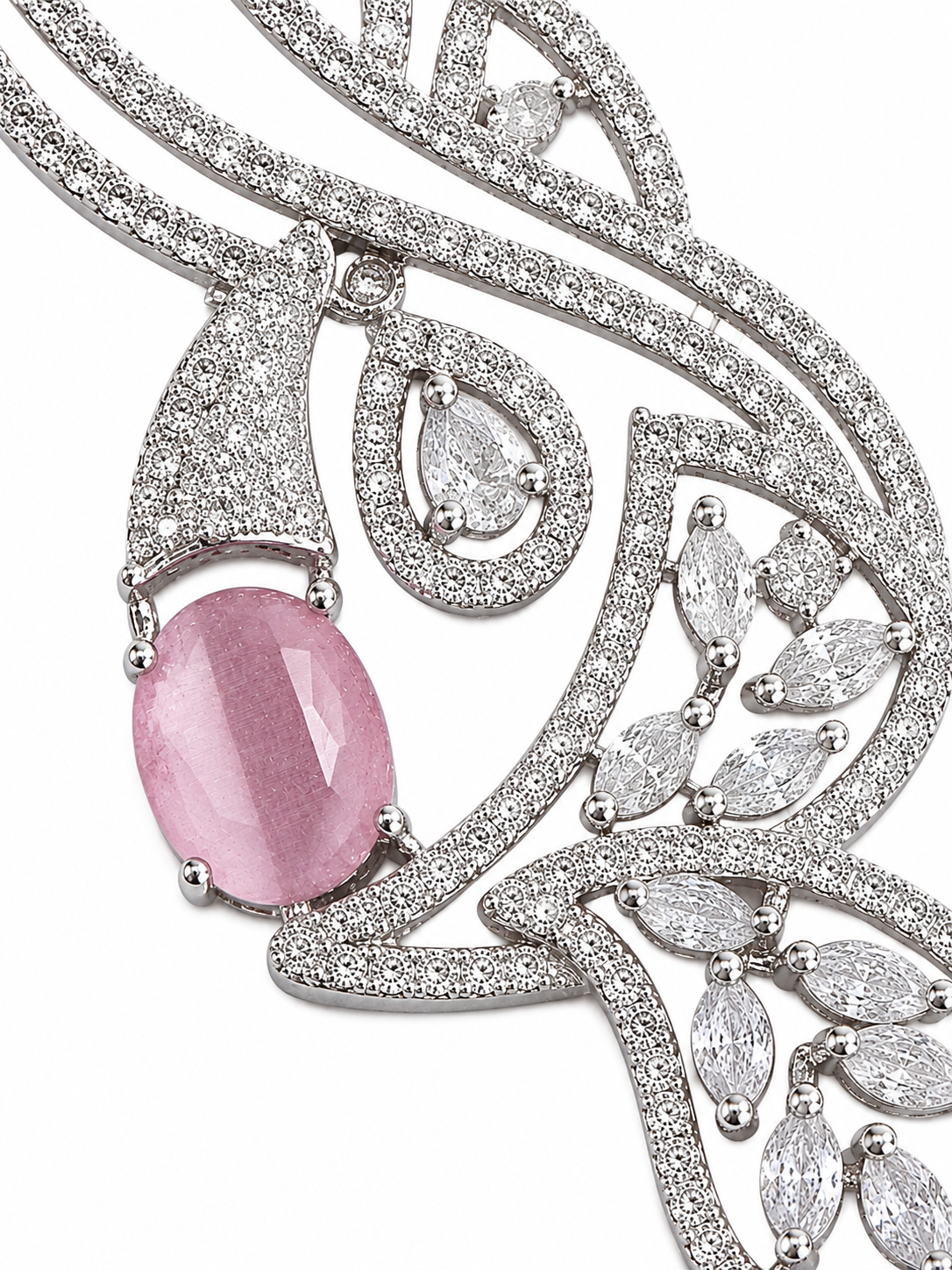 Blush Breeze Danglers