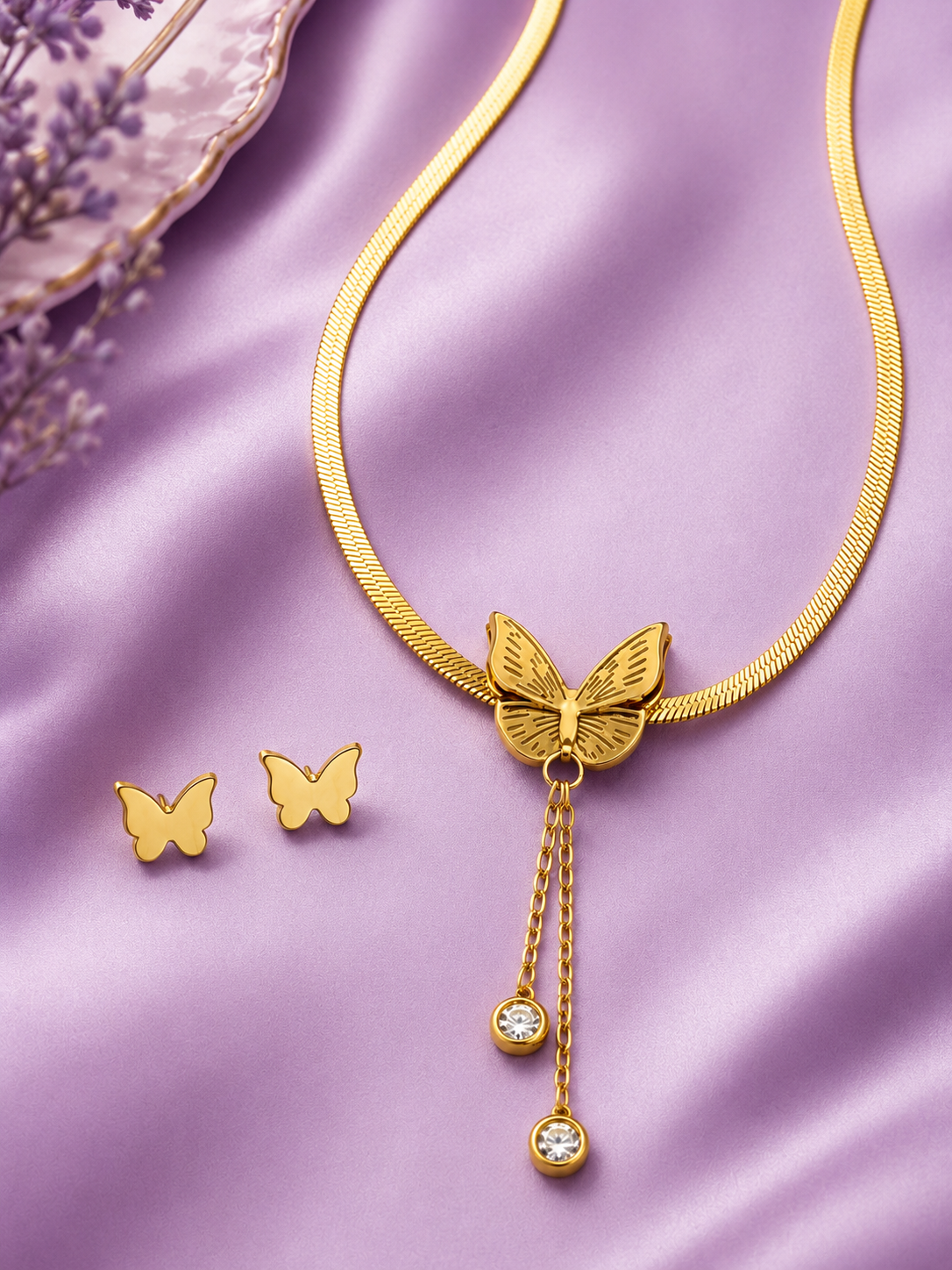 Butterfly Muse Necklace Set