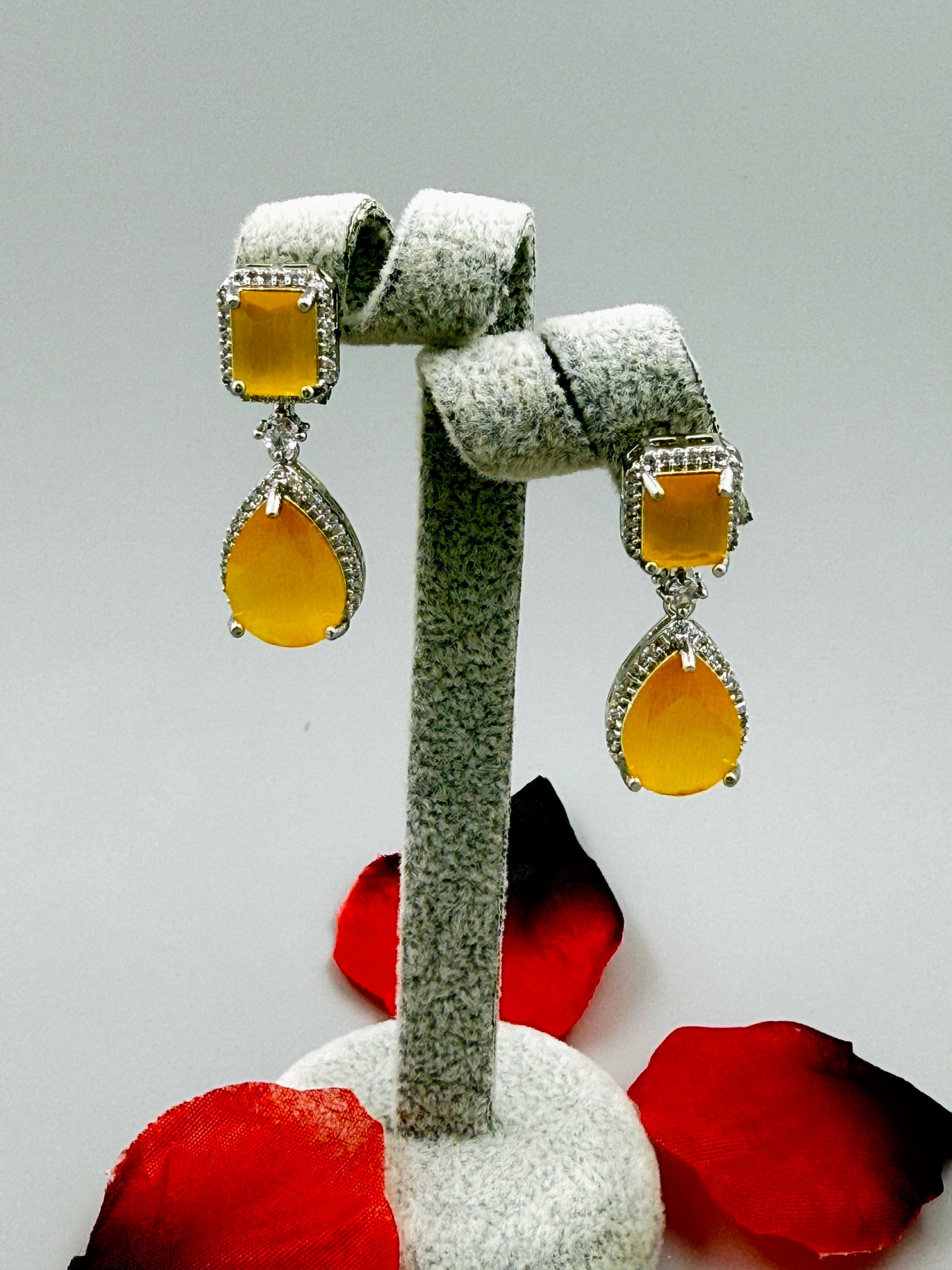 Canary Charm Drop Earrings