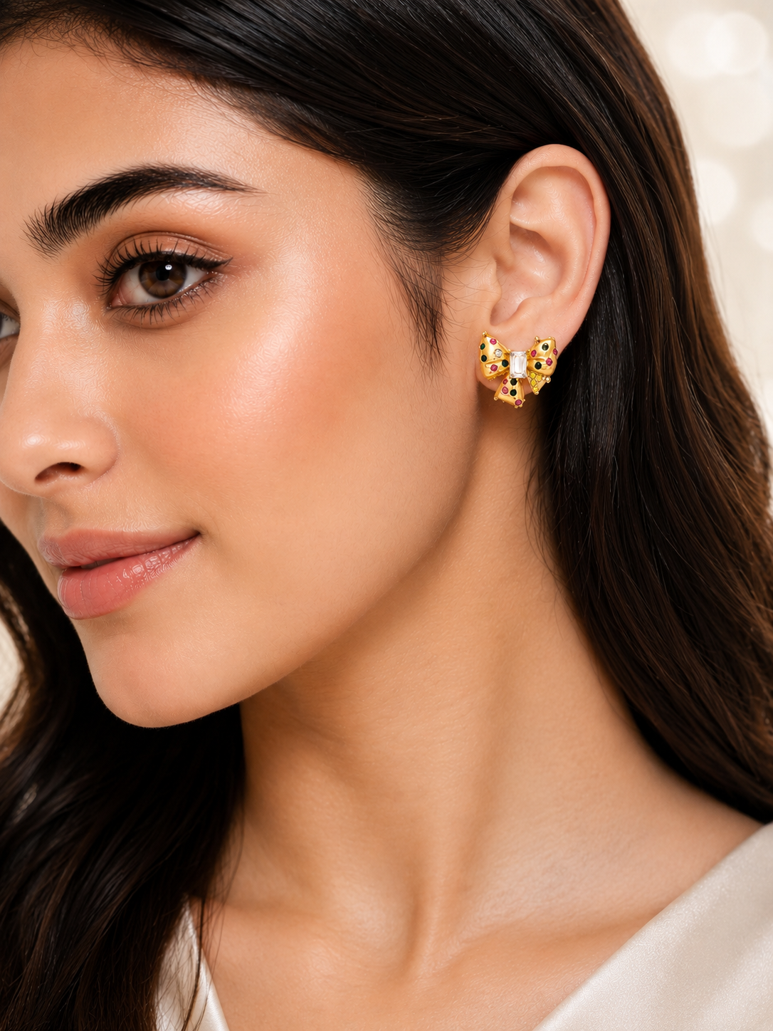 Carnival Bow Studs