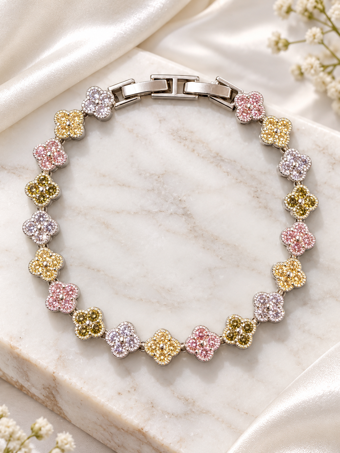 Clover Mosaic Bracelet