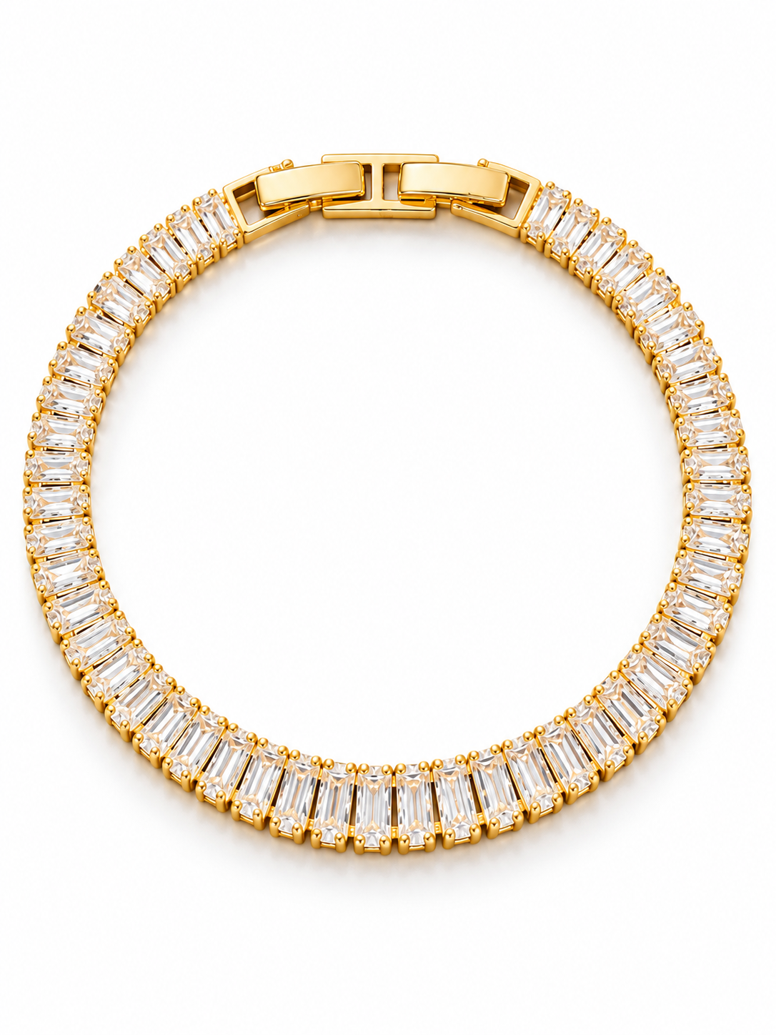 Crystal Veil Tennis Bracelet
