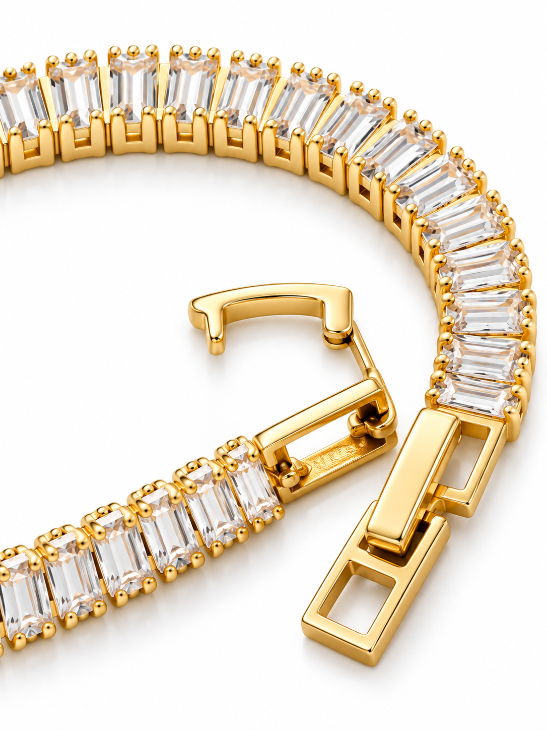 Crystal Veil Tennis Bracelet