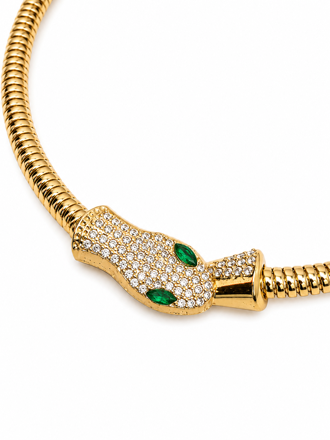 Cuddle Serpent Collar Necklace