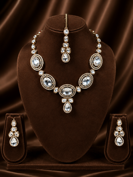 Dew Drops Kundan Set