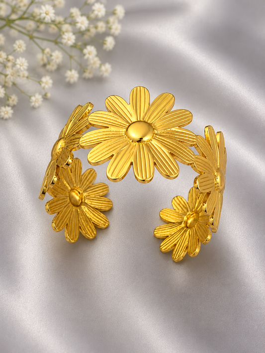Daisy Muse Cuff Bracelet
