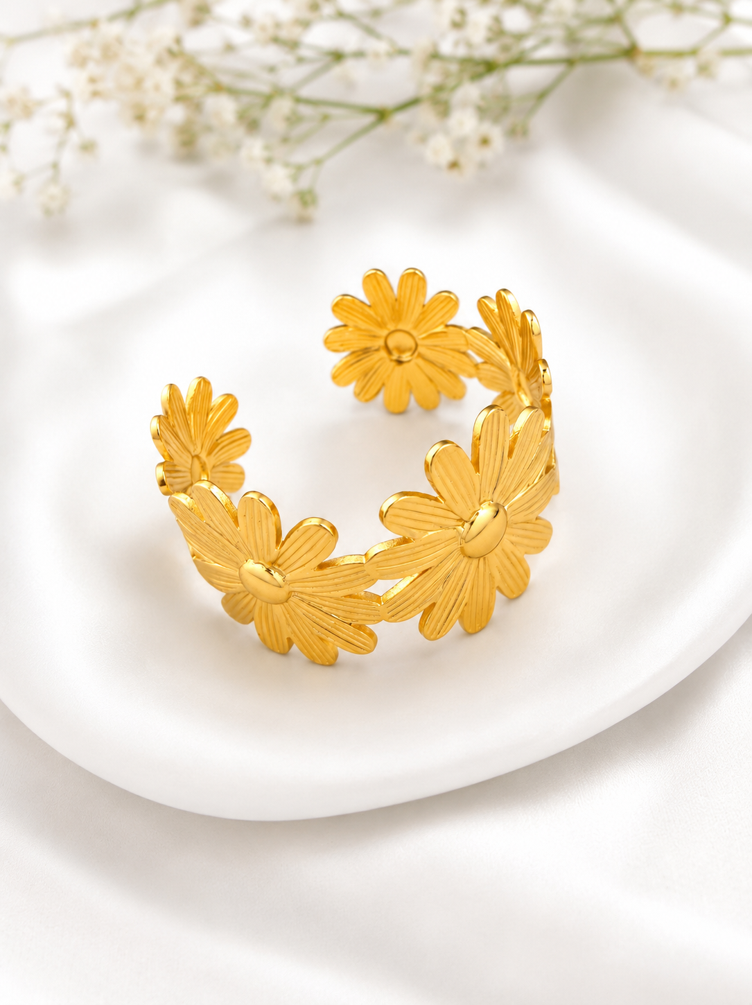 Daisy Muse Cuff Bracelet