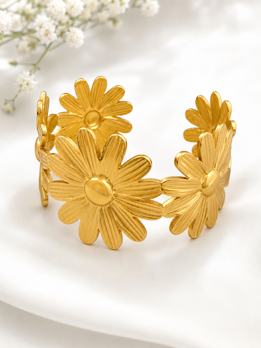 Daisy Muse Cuff Bracelet