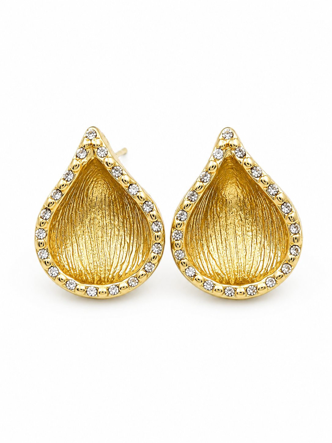 Diamond Shell Studs