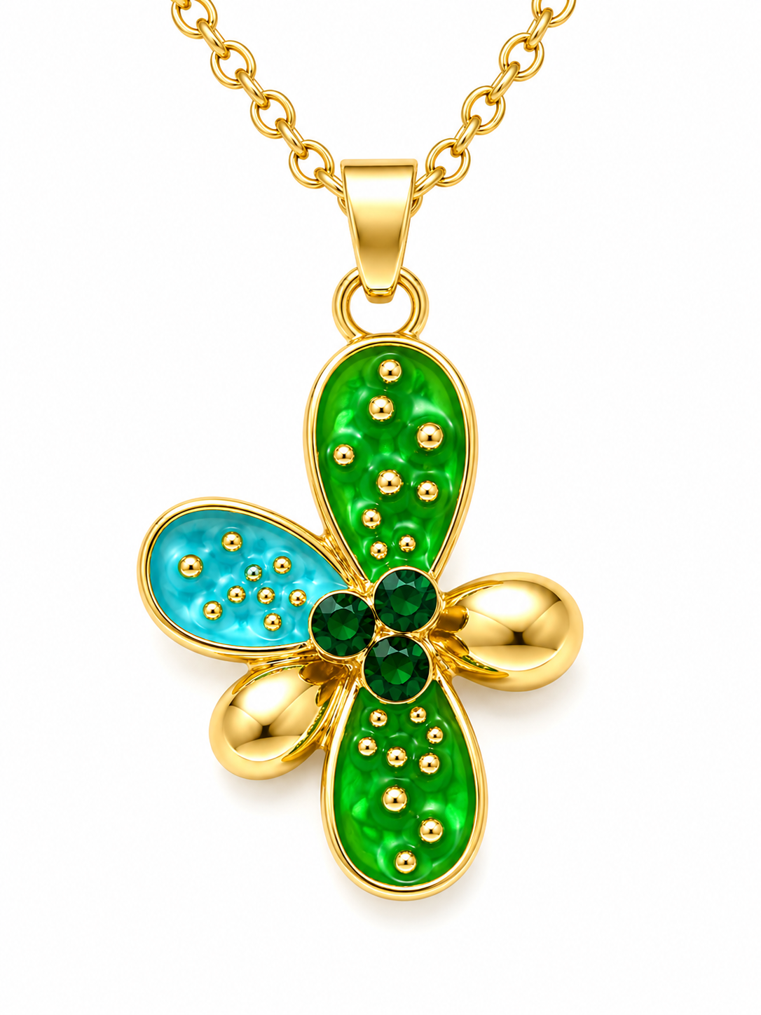 Elowen Enamel Necklace Set