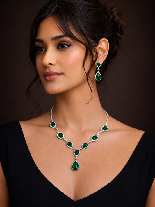 Emerald Poise Set