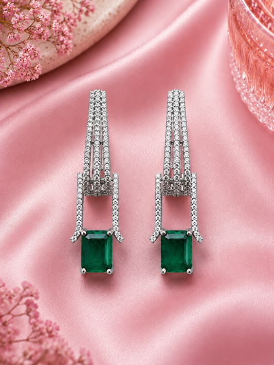 Emerald Skyline Hoops