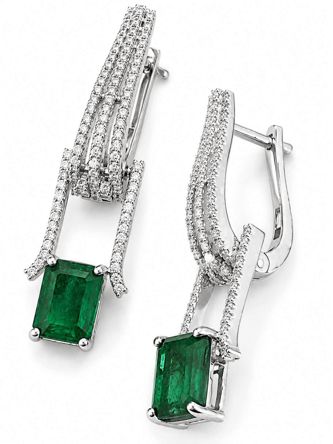 Emerald Skyline Hoops