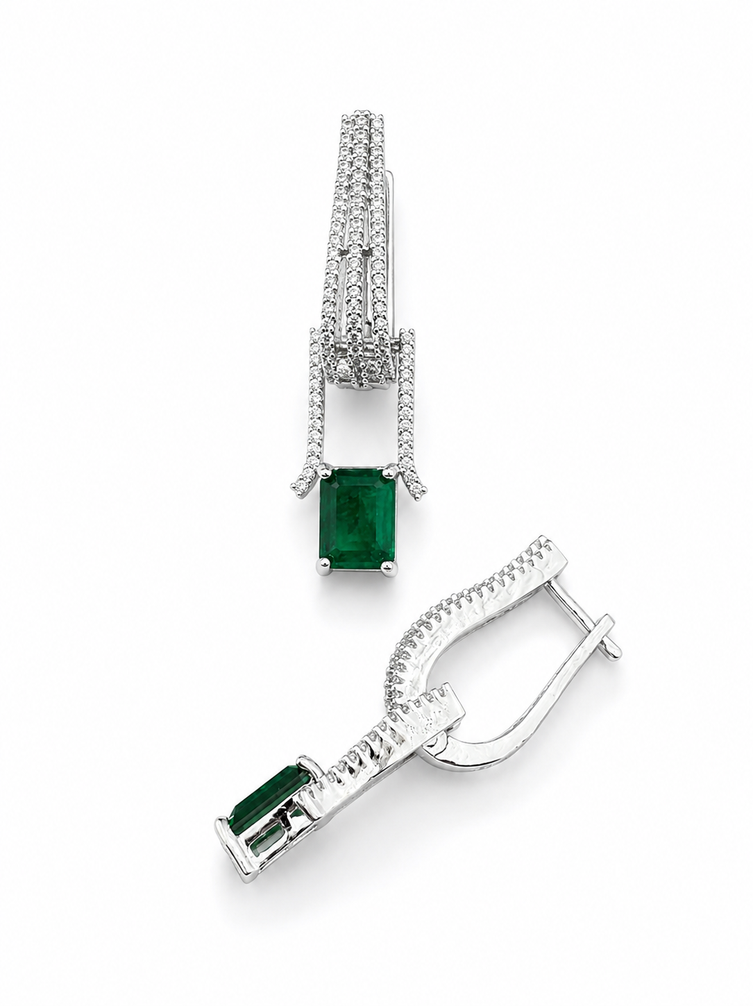 Emerald Skyline Hoops