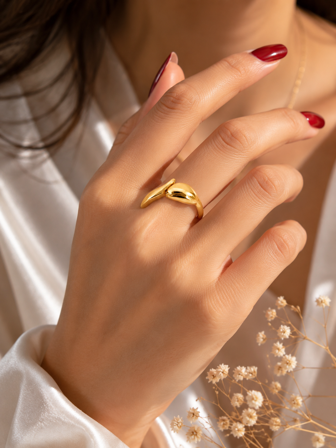 Golden Serpent Ring