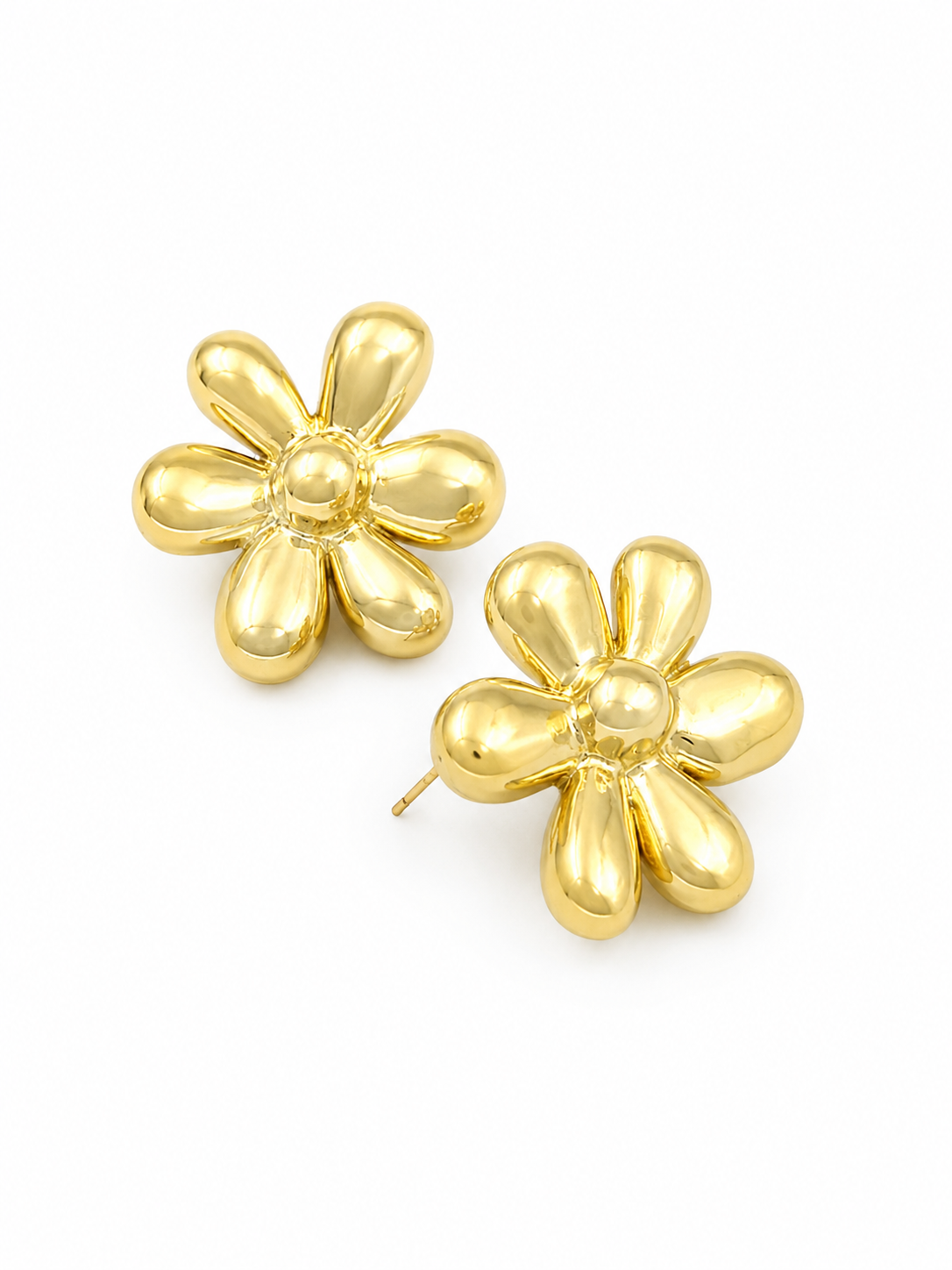 Golden Daisy Studs