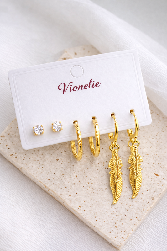 Golden Feather Glow Set