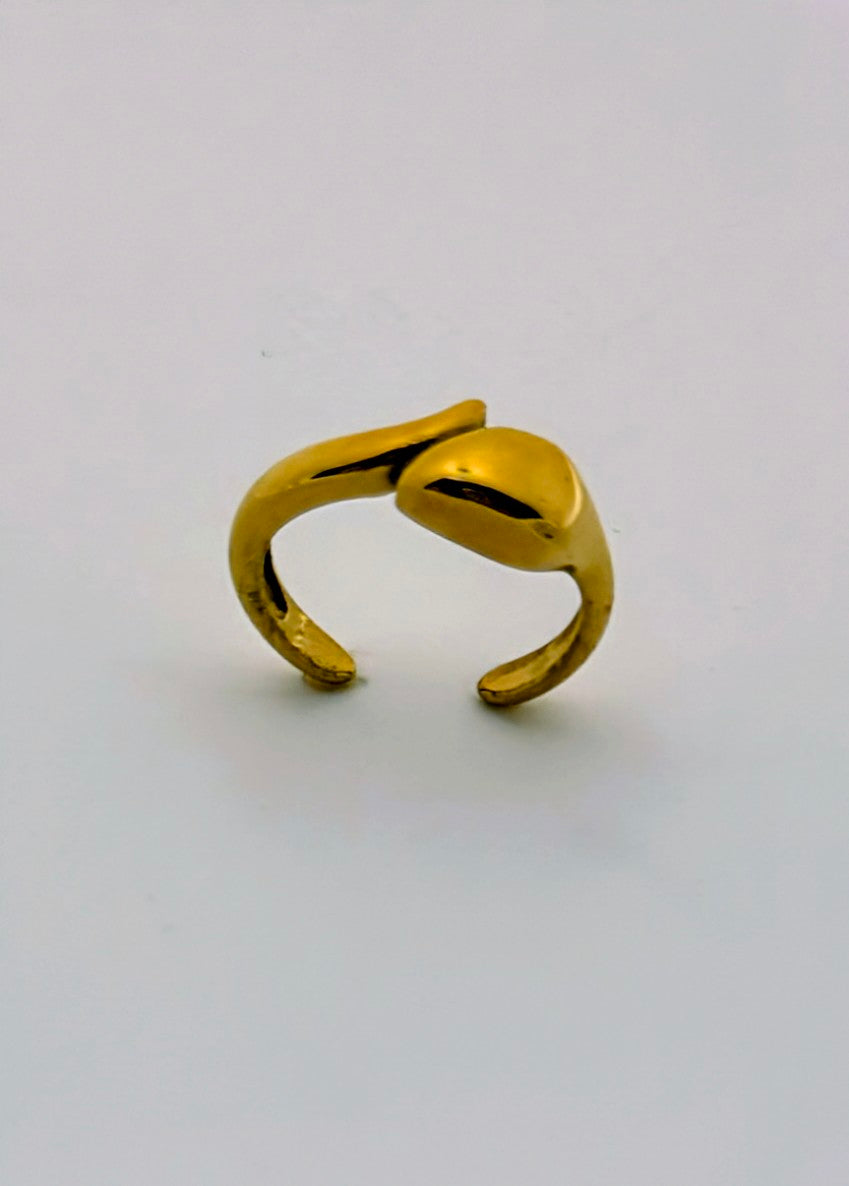 Golden Serpent Ring