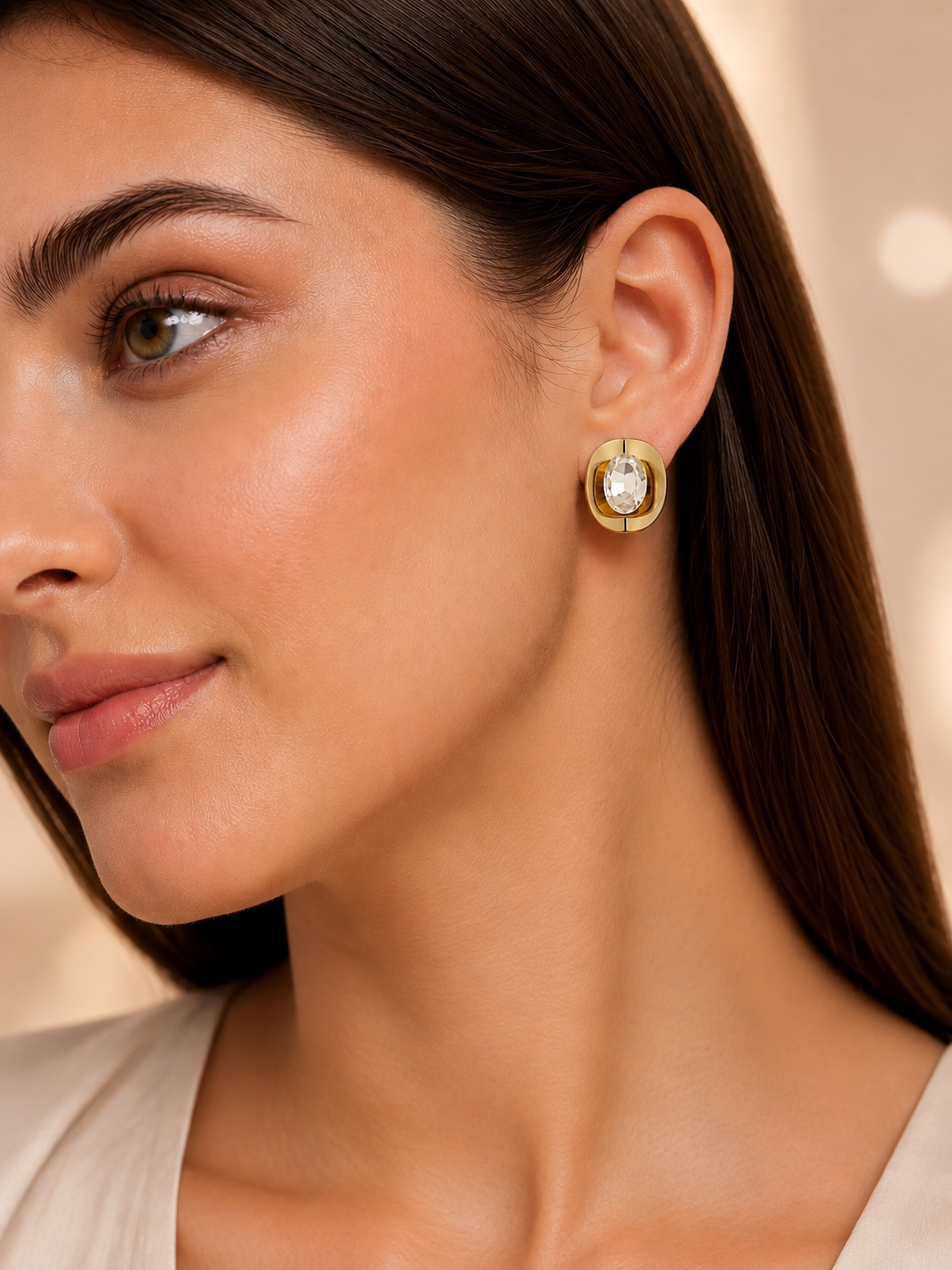 Halo Crystal Studs