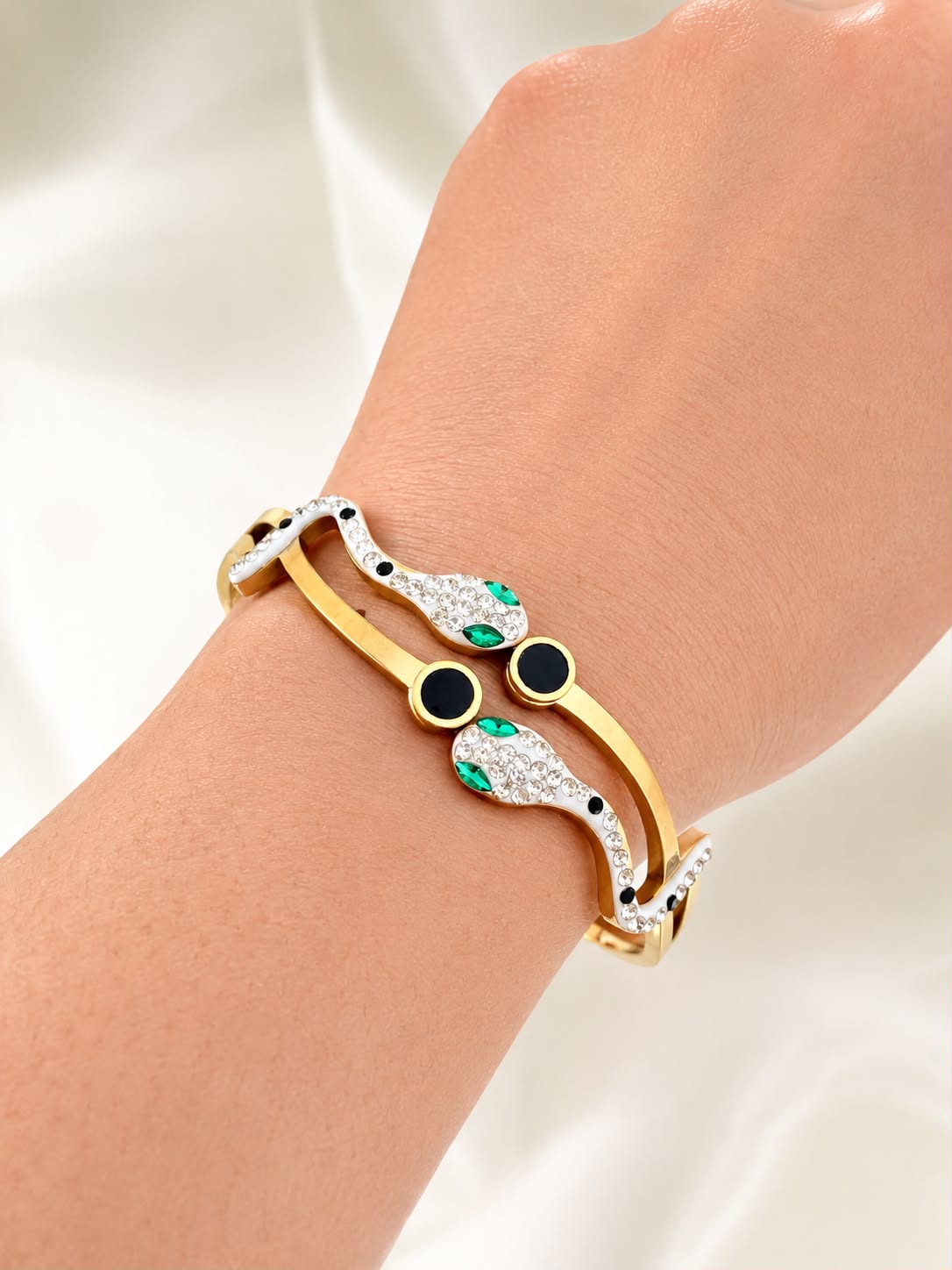 Twin Serpenti Luxe Bracelet