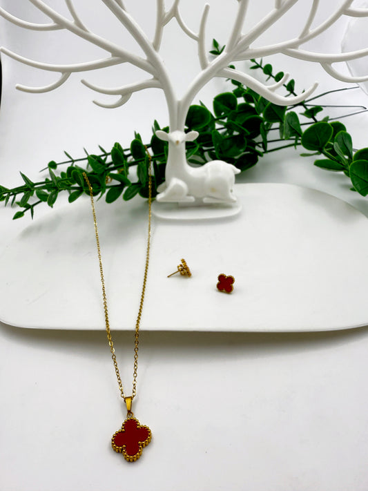 Red Radiance Clover Set
