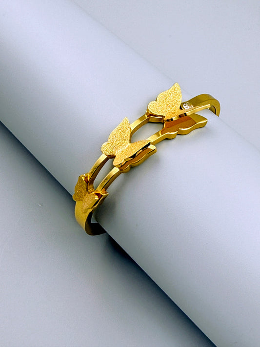Double Butterfly Queue Bracelet