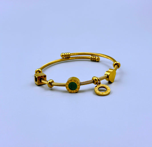 Clockwise Wrap Bracelet