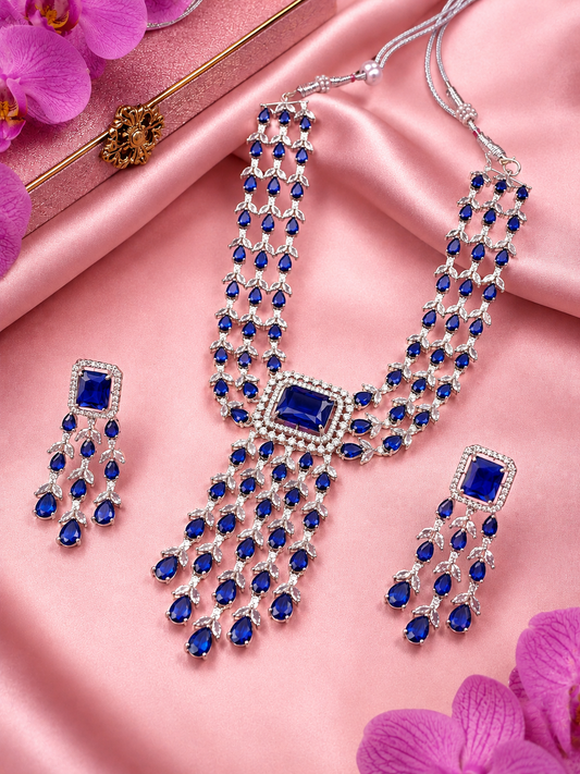 Indigo Drape Set