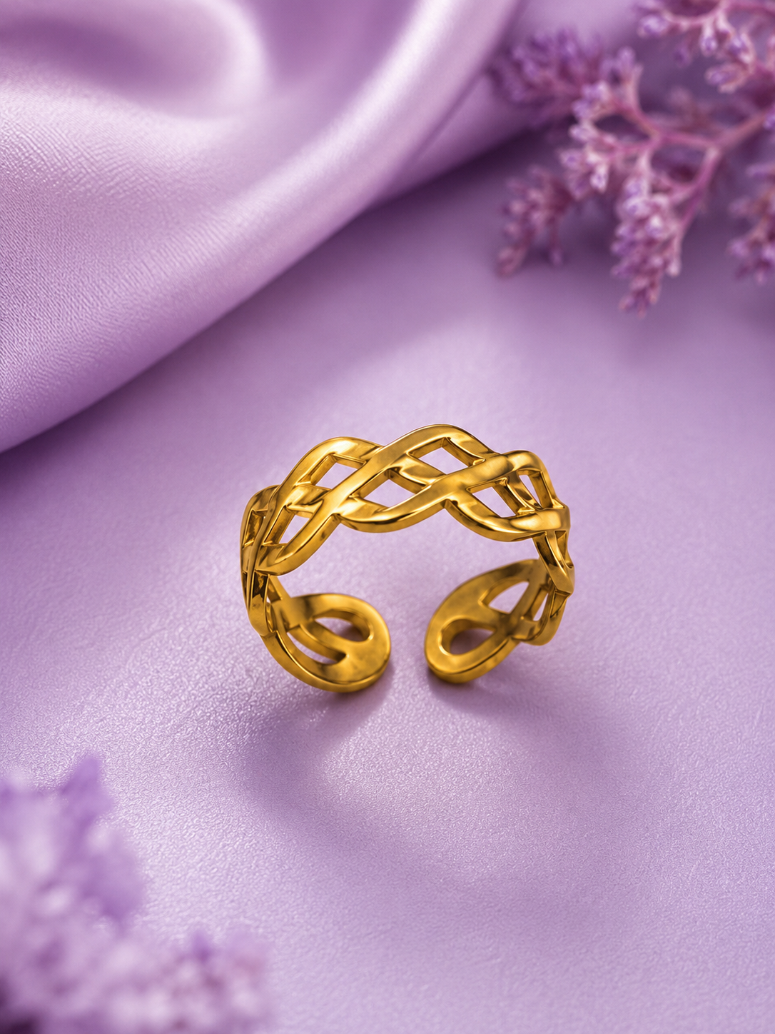 Infinity Weave Ring